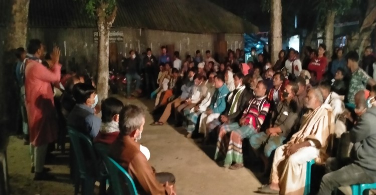 নাগরপুরে নির্বাচনী প্রচারনায় সাবেক চেয়ার
